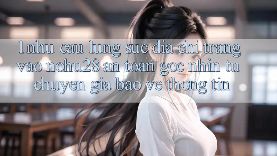 1. Nhu Cầu Lùng sục Địa chỉ trang Vào Nohu28 An Toàn - Góc Nhìn Từ Chuyên Gia Bảo vệ thông tin