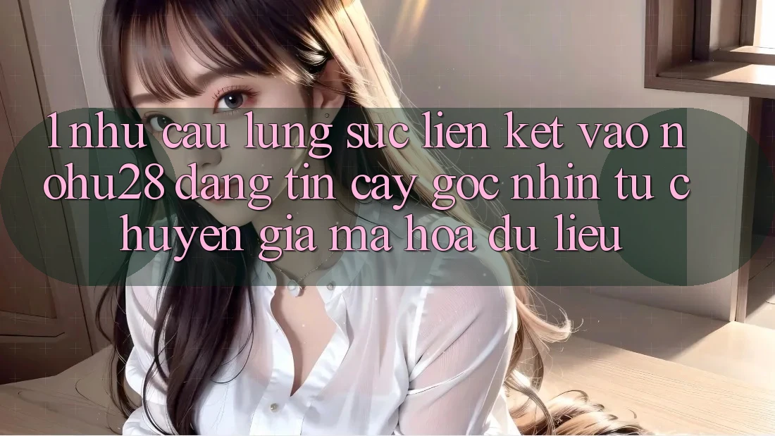 1. Nhu Cầu Lùng sục Liên kết Vào Nohu28 Đáng tin cậy - Góc Nhìn Từ Chuyên Gia Mã hóa dữ liệu