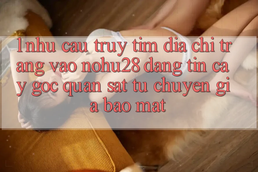 1. Nhu Cầu Truy tìm Địa chỉ trang Vào Nohu28 Đáng tin cậy - Góc Quan sát Từ Chuyên Gia Bảo Mật 1. Nhu Cầu Truy tìm Địa chỉ trang Vào Nohu28 Đáng tin cậy - Góc Quan sát Từ Chuyên Gia Bảo Mật