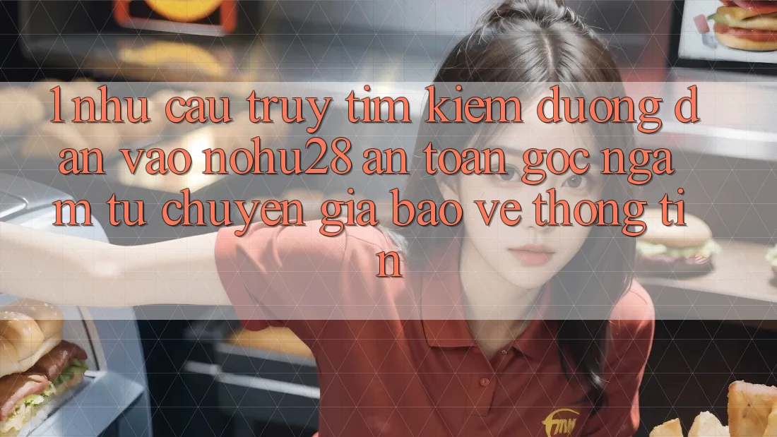 1. Nhu Cầu Truy tìm Kiếm Đường dẫn Vào Nohu28 An Toàn - Góc Ngắm Từ Chuyên Gia Bảo vệ thông tin