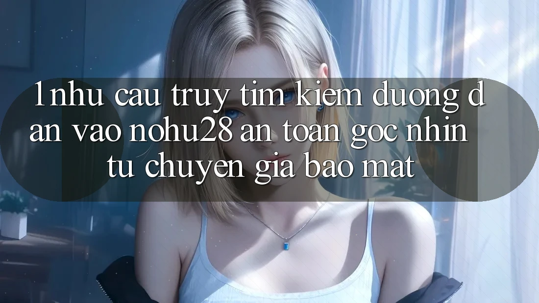 1. Nhu Cầu Truy tìm Kiếm Đường dẫn Vào Nohu28 An Toàn - Góc Nhìn Từ Chuyên Gia Bảo Mật