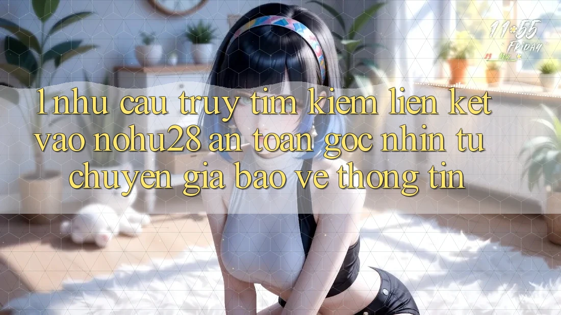 1. Nhu Cầu Truy tìm Kiếm Liên kết Vào Nohu28 An Toàn - Góc Nhìn Từ Chuyên Gia Bảo vệ thông tin
