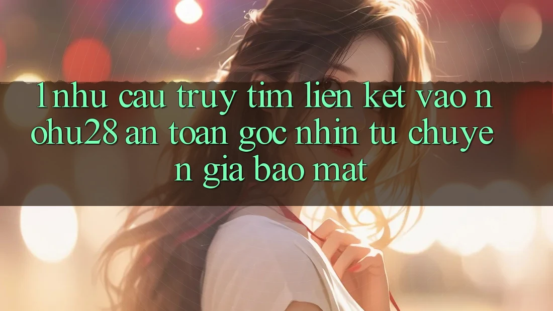 1. Nhu Cầu Truy tìm Liên kết Vào Nohu28 An Toàn - Góc Nhìn Từ Chuyên Gia Bảo Mật