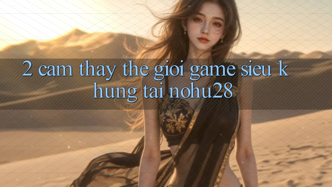2. Cảm thấy Thế Giới Game Siêu Khủng Tại Nohu28