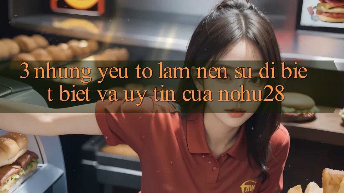 3. Những Yếu Tố Làm Nên Sự Dị biệt Biệt Và Uy Tín Của Nohu28