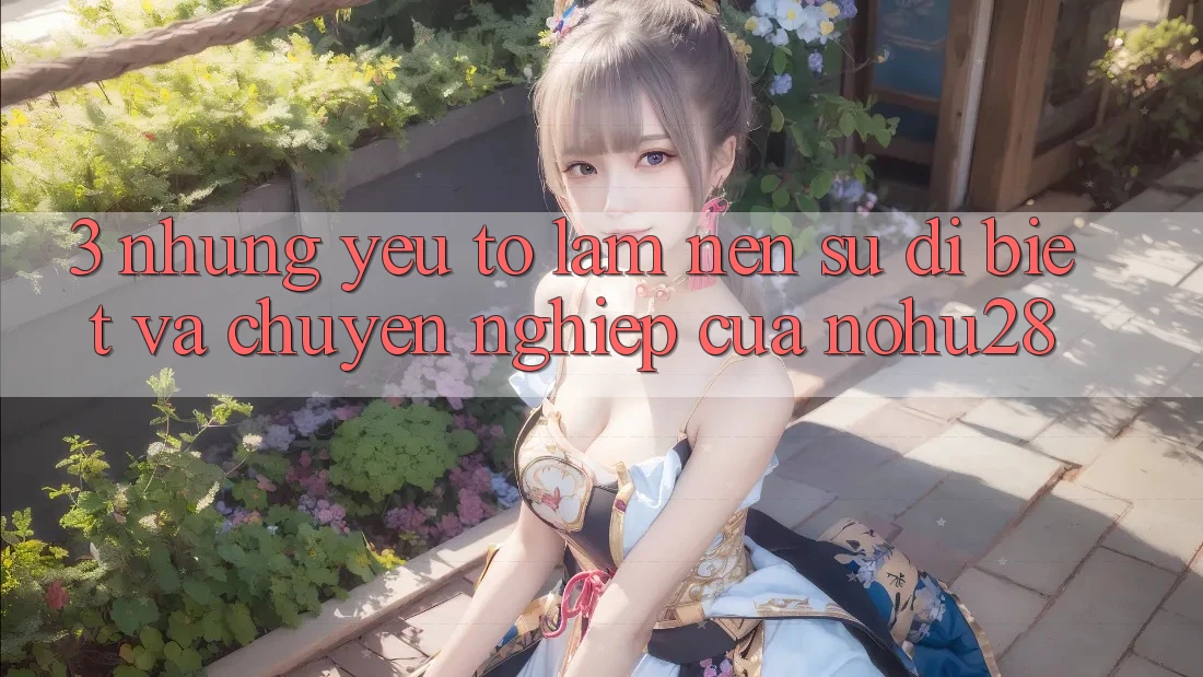 3. Những Yếu Tố Làm Nên Sự Dị biệt Và Chuyên nghiệp Của Nohu28 3. Những Yếu Tố Làm Nên Sự Dị biệt Và Chuyên nghiệp Của Nohu28