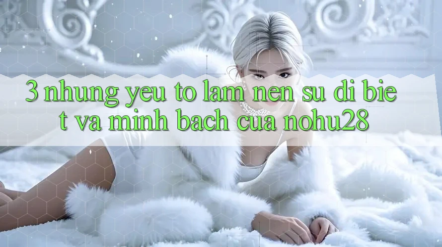 3. Những Yếu Tố Làm Nên Sự Dị biệt Và Minh bạch Của Nohu28