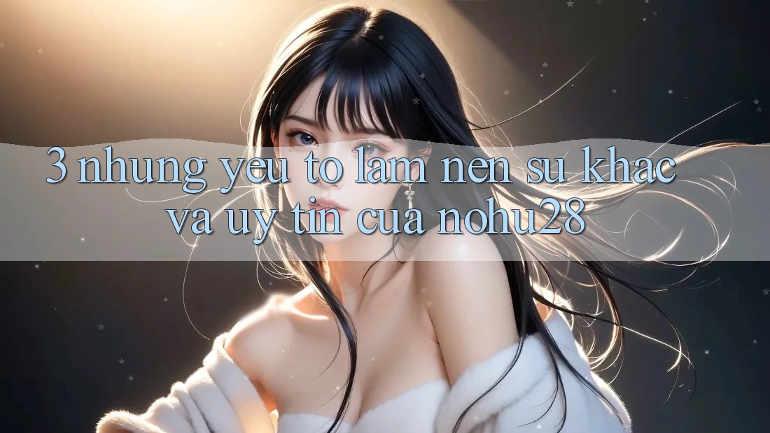 3. Những Yếu Tố Làm Nên Sự Khác Và Uy Tín Của Nohu28 3. Những Yếu Tố Làm Nên Sự Khác Và Uy Tín Của Nohu28