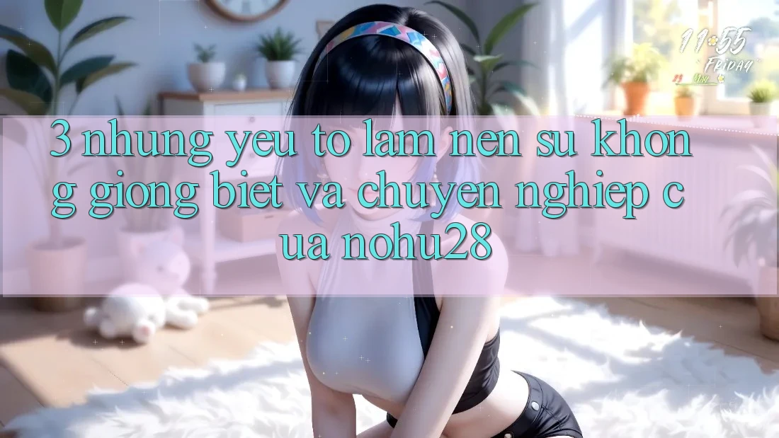3. Những Yếu Tố Làm Nên Sự Không giống Biệt Và Chuyên nghiệp Của Nohu28