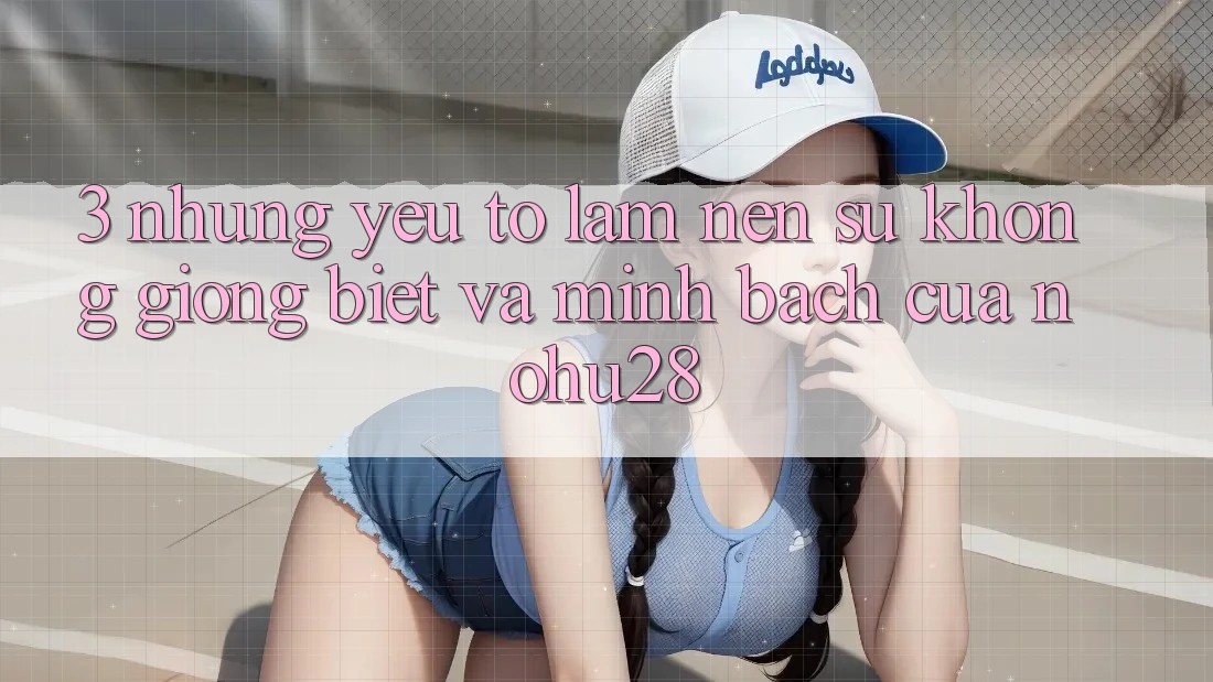 3. Những Yếu Tố Làm Nên Sự Không giống Biệt Và Minh bạch Của Nohu28 3. Những Yếu Tố Làm Nên Sự Không giống Biệt Và Minh bạch Của Nohu28