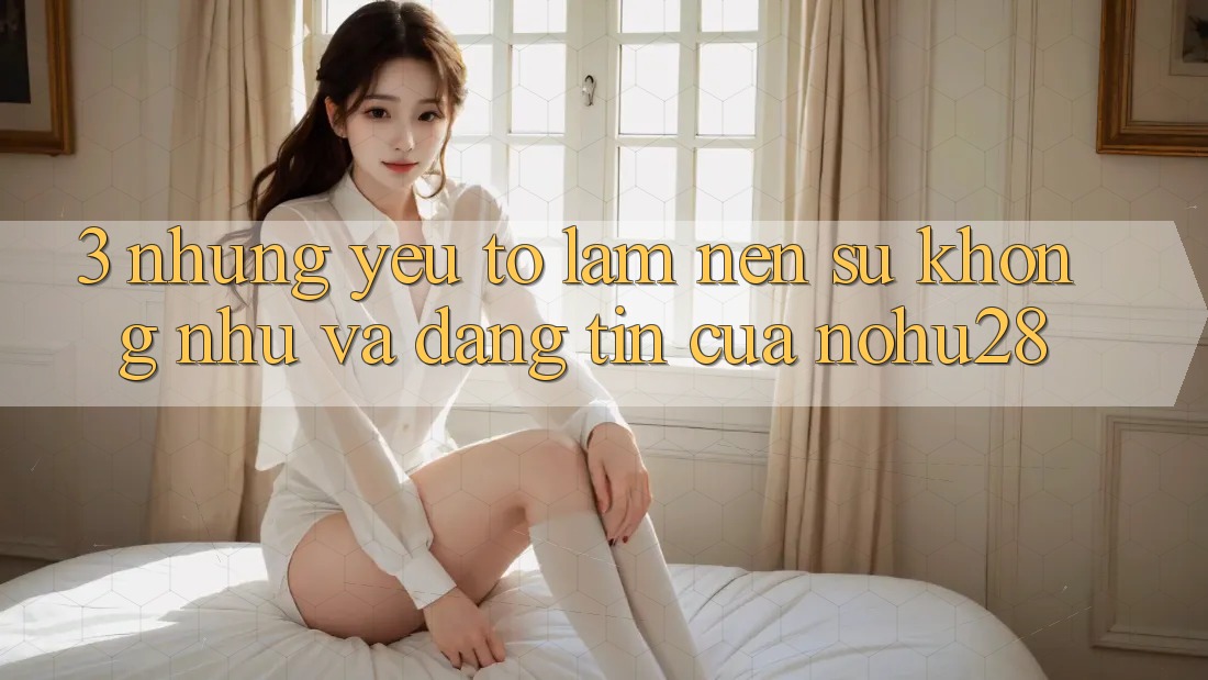 3. Những Yếu Tố Làm Nên Sự Không như Và Đáng tin Của Nohu28 3. Những Yếu Tố Làm Nên Sự Không như Và Đáng tin Của Nohu28