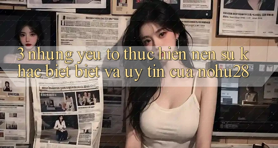 3. Những Yếu Tố Thực hiện Nên Sự Khác biệt Biệt Và Uy Tín Của Nohu28 3. Những Yếu Tố Thực hiện Nên Sự Khác biệt Biệt Và Uy Tín Của Nohu28