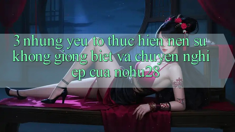 3. Những Yếu Tố Thực hiện Nên Sự Không giống Biệt Và Chuyên nghiệp Của Nohu28