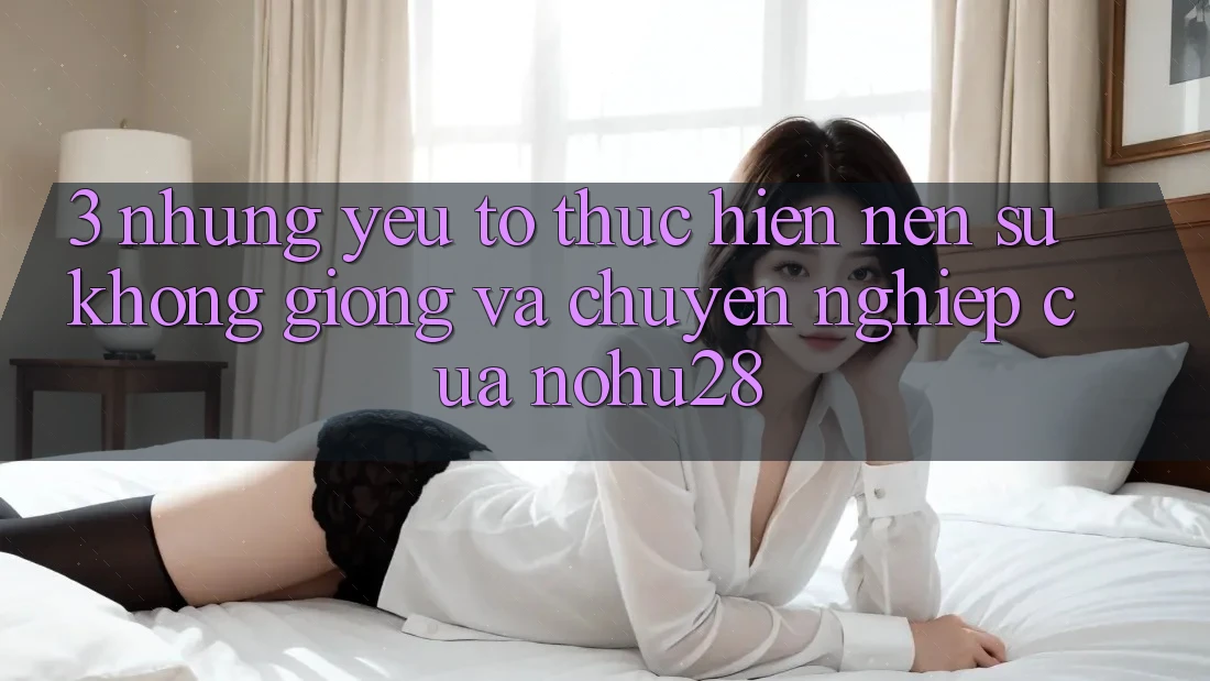 3. Những Yếu Tố Thực hiện Nên Sự Không giống Và Chuyên nghiệp Của Nohu28