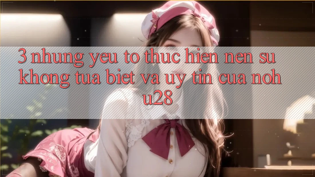 3. Những Yếu Tố Thực hiện Nên Sự Không tựa Biệt Và Uy Tín Của Nohu28