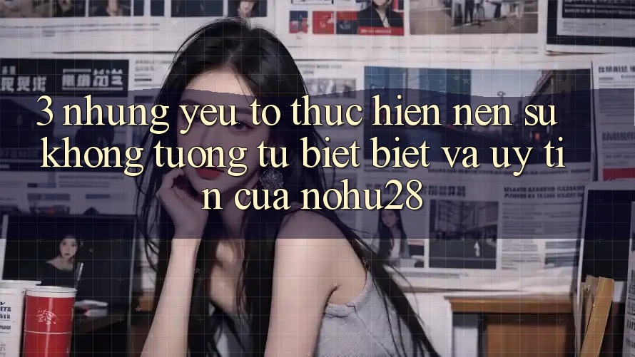 3. Những Yếu Tố Thực hiện Nên Sự Không tương tự biệt Biệt Và Uy Tín Của Nohu28 3. Những Yếu Tố Thực hiện Nên Sự Không tương tự biệt Biệt Và Uy Tín Của Nohu28