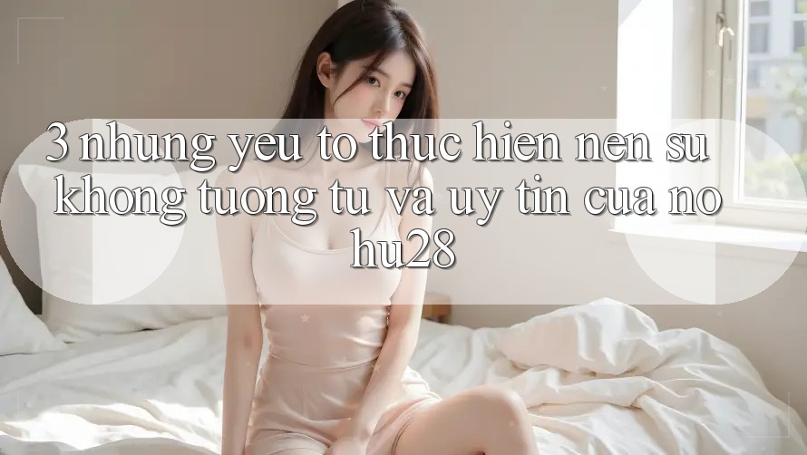 3. Những Yếu Tố Thực hiện Nên Sự Không tương tự Và Uy Tín Của Nohu28