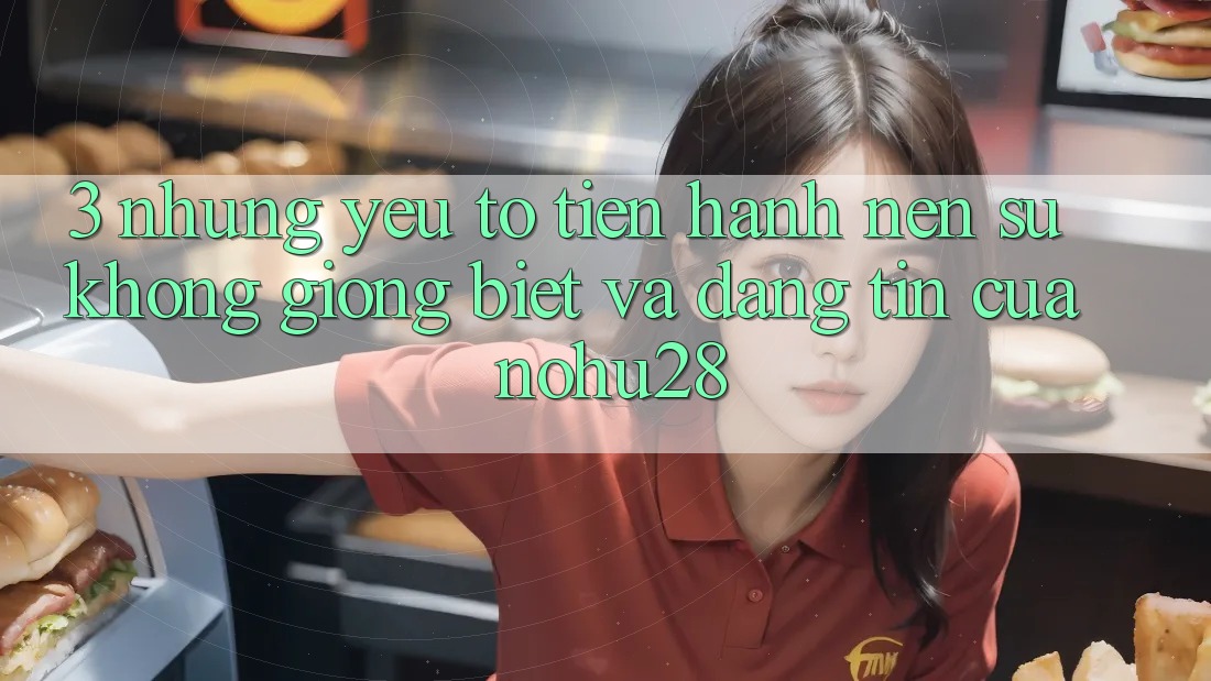 3. Những Yếu Tố Tiến hành Nên Sự Không giống Biệt Và Đáng tin Của Nohu28