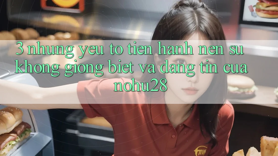3. Những Yếu Tố Tiến hành Nên Sự Không giống Biệt Và Đáng tin Của Nohu28