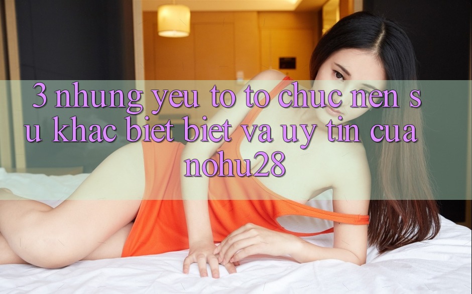 3. Những Yếu Tố Tổ chức Nên Sự Khác biệt Biệt Và Uy Tín Của Nohu28 3. Những Yếu Tố Tổ chức Nên Sự Khác biệt Biệt Và Uy Tín Của Nohu28