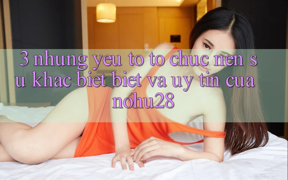 3. Những Yếu Tố Tổ chức Nên Sự Khác biệt Biệt Và Uy Tín Của Nohu28