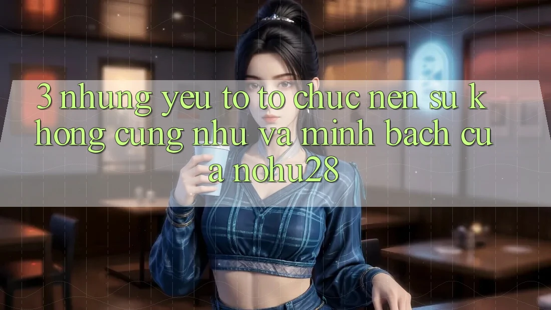 3. Những Yếu Tố Tổ chức Nên Sự Không cũng như Và Minh bạch Của Nohu28 3. Những Yếu Tố Tổ chức Nên Sự Không cũng như Và Minh bạch Của Nohu28