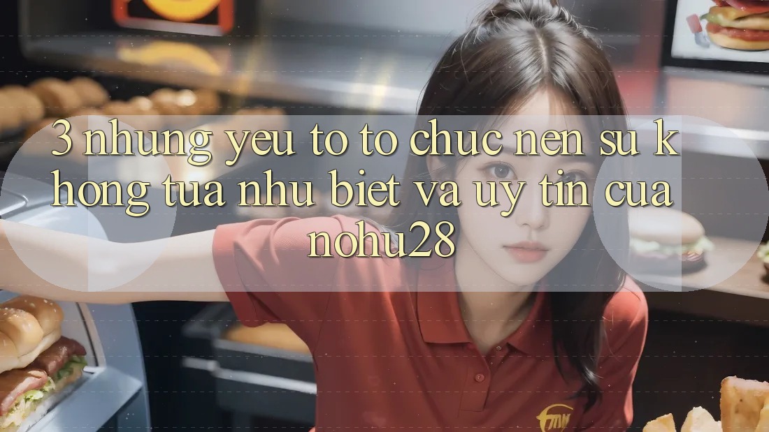 3. Những Yếu Tố Tổ chức Nên Sự Không tựa như Biệt Và Uy Tín Của Nohu28 3. Những Yếu Tố Tổ chức Nên Sự Không tựa như Biệt Và Uy Tín Của Nohu28