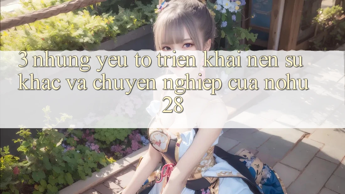 3. Những Yếu Tố Triển khai Nên Sự Khác Và Chuyên nghiệp Của Nohu28