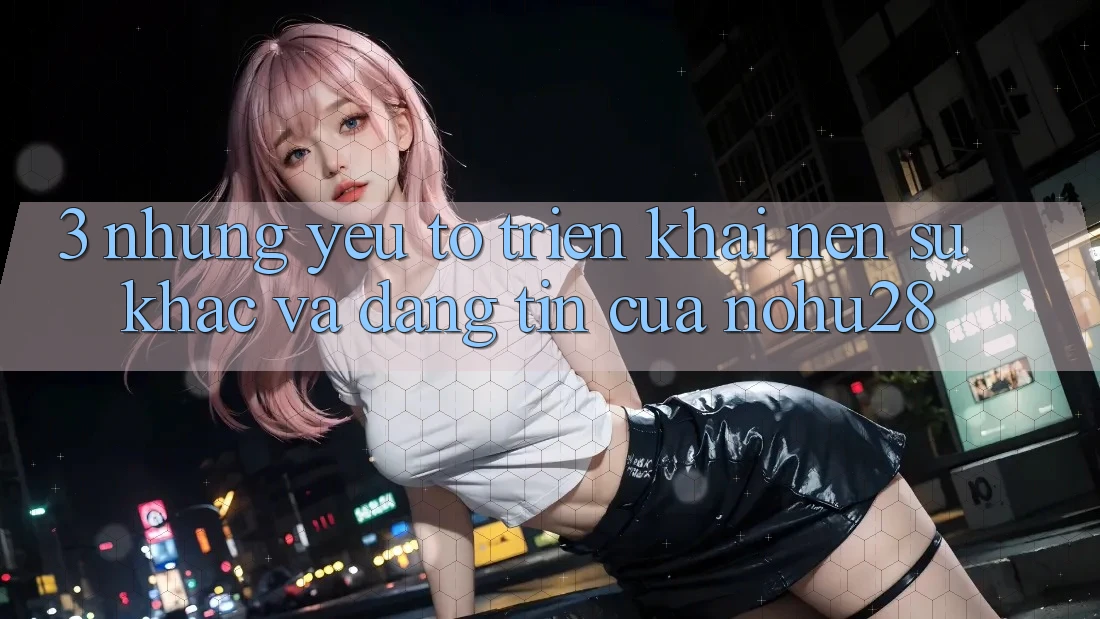 3. Những Yếu Tố Triển khai Nên Sự Khác Và Đáng tin Của Nohu28