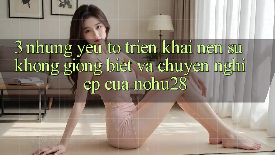 3. Những Yếu Tố Triển khai Nên Sự Không giống Biệt Và Chuyên nghiệp Của Nohu28 3. Những Yếu Tố Triển khai Nên Sự Không giống Biệt Và Chuyên nghiệp Của Nohu28