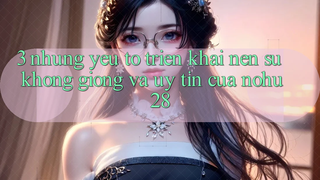 3. Những Yếu Tố Triển khai Nên Sự Không giống Và Uy Tín Của Nohu28
