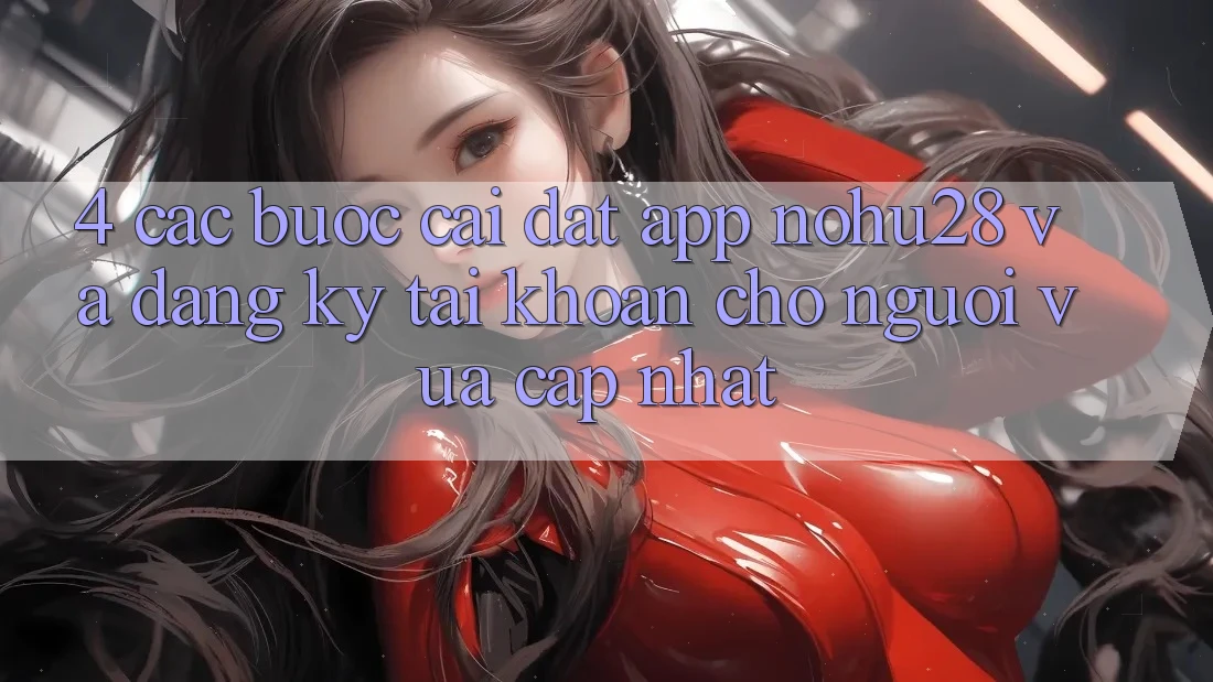 4. Các bước Cài đặt App Nohu28 Và Đăng Ký Tài Khoản Cho Người Vừa cập nhật