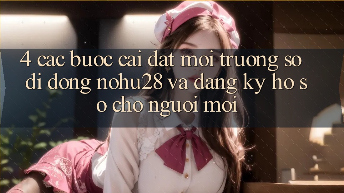 4. Các bước Cài đặt Môi trường số di động Nohu28 Và Đăng Ký Hồ sơ Cho Người Mới 4. Các bước Cài đặt Môi trường số di động Nohu28 Và Đăng Ký Hồ sơ Cho Người Mới