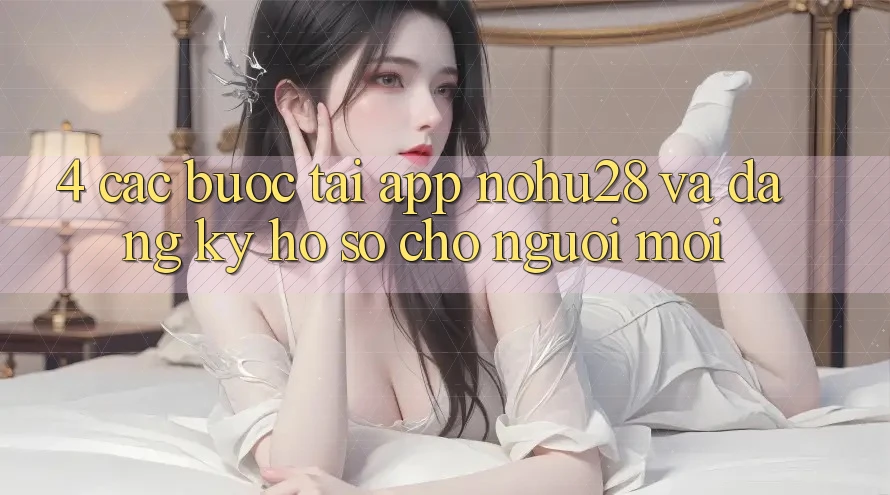 4. Các bước Tải App Nohu28 Và Đăng Ký Hồ sơ Cho Người Mới