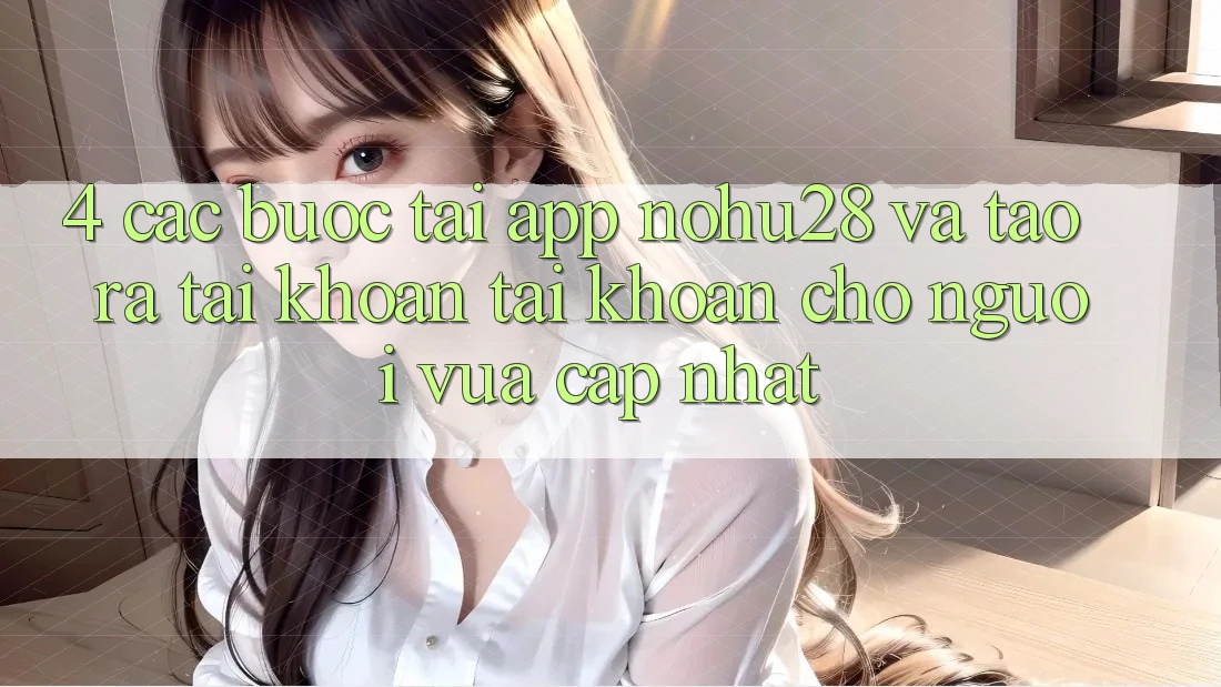 4. Các bước Tải App Nohu28 Và Tạo ra tài khoản Tài Khoản Cho Người Vừa cập nhật 4. Các bước Tải App Nohu28 Và Tạo ra tài khoản Tài Khoản Cho Người Vừa cập nhật