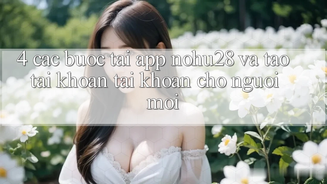 4. Các bước Tải App Nohu28 Và Tạo tài khoản Tài Khoản Cho Người Mới