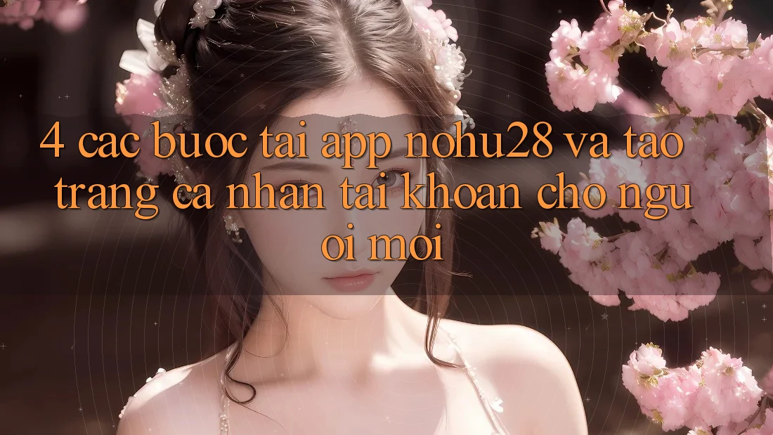 4. Các bước Tải App Nohu28 Và Tạo trang cá nhân Tài Khoản Cho Người Mới 4. Các bước Tải App Nohu28 Và Tạo trang cá nhân Tài Khoản Cho Người Mới
