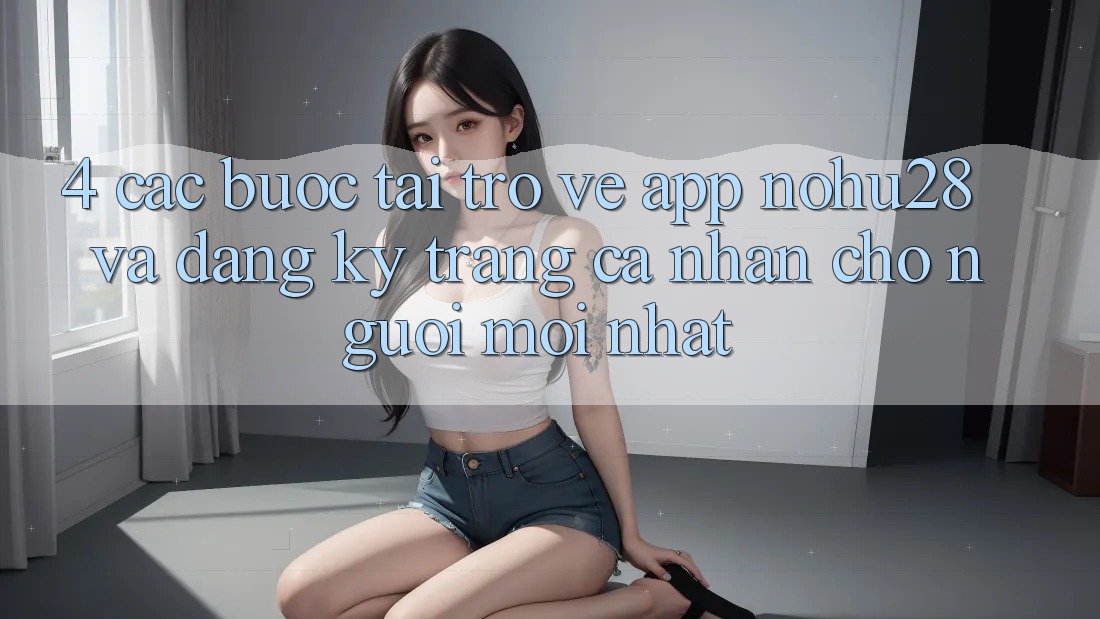 4. Các bước Tải trở về App Nohu28 Và Đăng Ký Trang cá nhân Cho Người Mới nhất 4. Các bước Tải trở về App Nohu28 Và Đăng Ký Trang cá nhân Cho Người Mới nhất