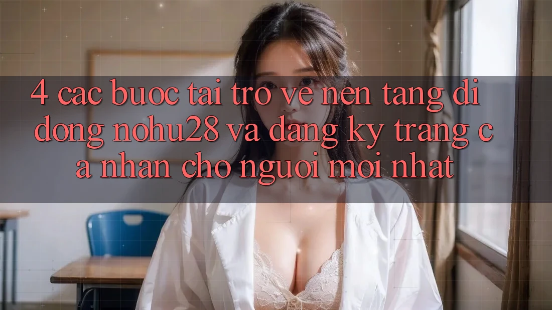 4. Các bước Tải trở về Nền tảng di động Nohu28 Và Đăng Ký Trang cá nhân Cho Người Mới nhất