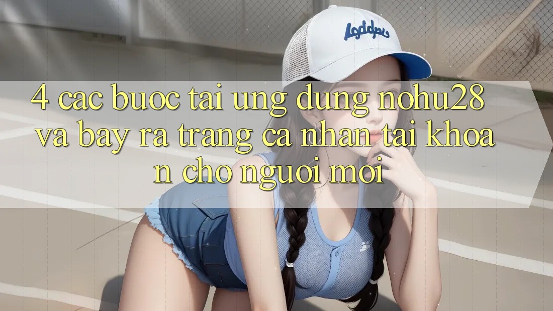 4. Các bước Tải Ứng dụng Nohu28 Và Bày ra trang cá nhân Tài Khoản Cho Người Mới