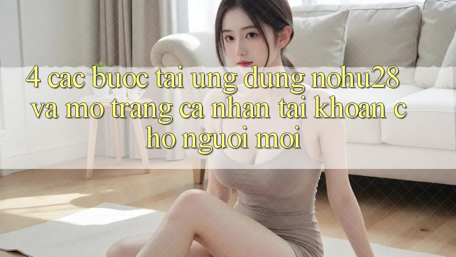 4. Các bước Tải Ứng dụng Nohu28 Và Mở trang cá nhân Tài Khoản Cho Người Mới 4. Các bước Tải Ứng dụng Nohu28 Và Mở trang cá nhân Tài Khoản Cho Người Mới