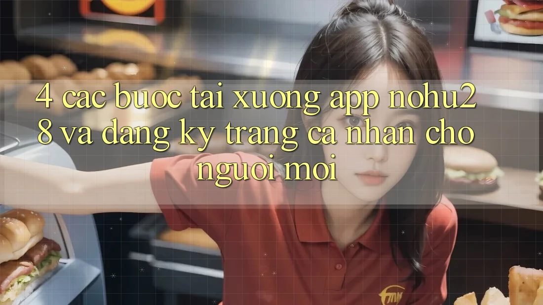 4. Các bước Tải xuống App Nohu28 Và Đăng Ký Trang cá nhân Cho Người Mới