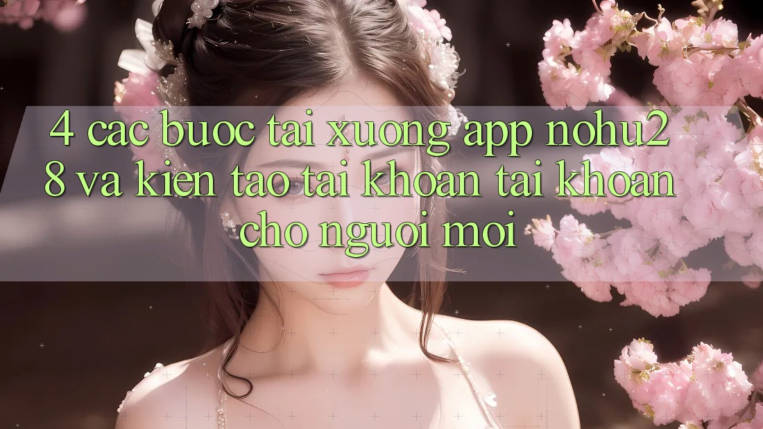 4. Các bước Tải xuống App Nohu28 Và Kiến tạo tài khoản Tài Khoản Cho Người Mới