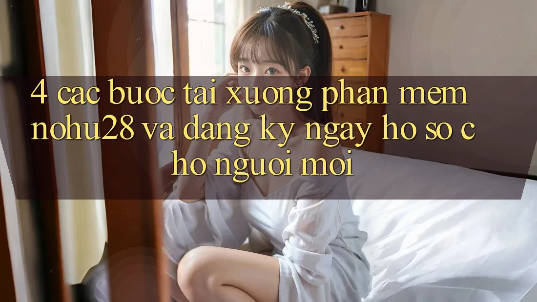 4. Các bước Tải xuống Phần mềm Nohu28 Và Đăng ký ngay Hồ sơ Cho Người Mới 4. Các bước Tải xuống Phần mềm Nohu28 Và Đăng ký ngay Hồ sơ Cho Người Mới
