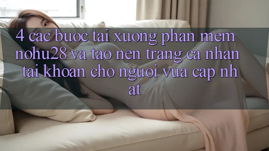 4. Các bước Tải xuống Phần mềm Nohu28 Và Tạo nên trang cá nhân Tài Khoản Cho Người Vừa cập nhật 4. Các bước Tải xuống Phần mềm Nohu28 Và Tạo nên trang cá nhân Tài Khoản Cho Người Vừa cập nhật