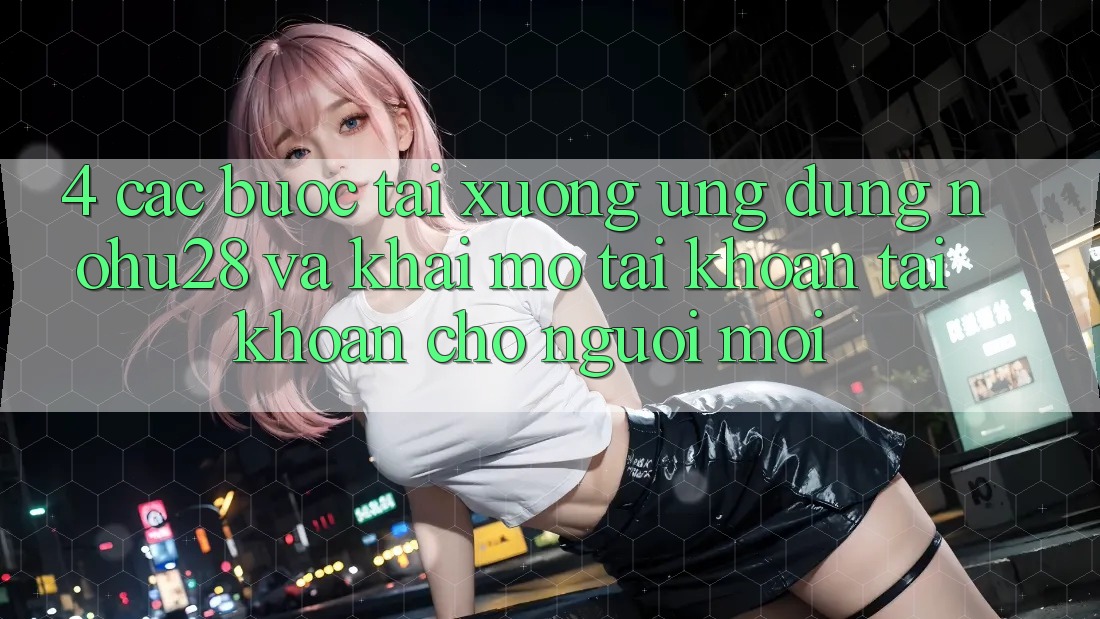 4. Các bước Tải xuống Ứng dụng Nohu28 Và Khai mở tài khoản Tài Khoản Cho Người Mới