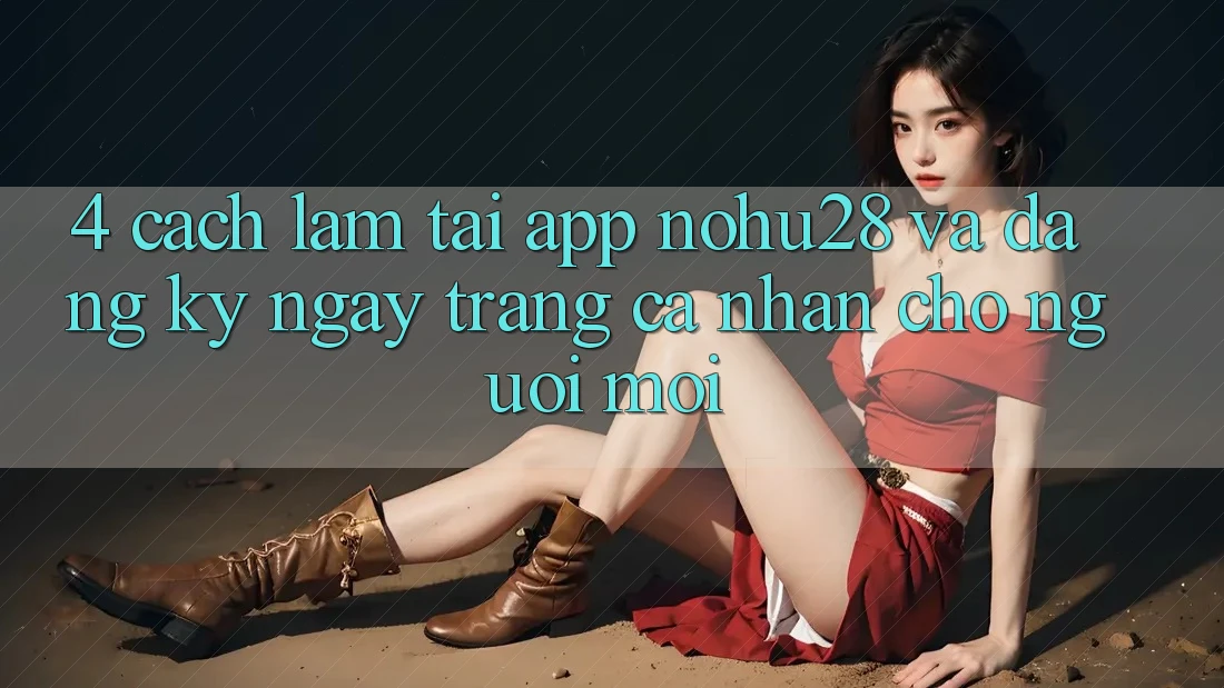 4. Cách làm Tải App Nohu28 Và Đăng ký ngay Trang cá nhân Cho Người Mới