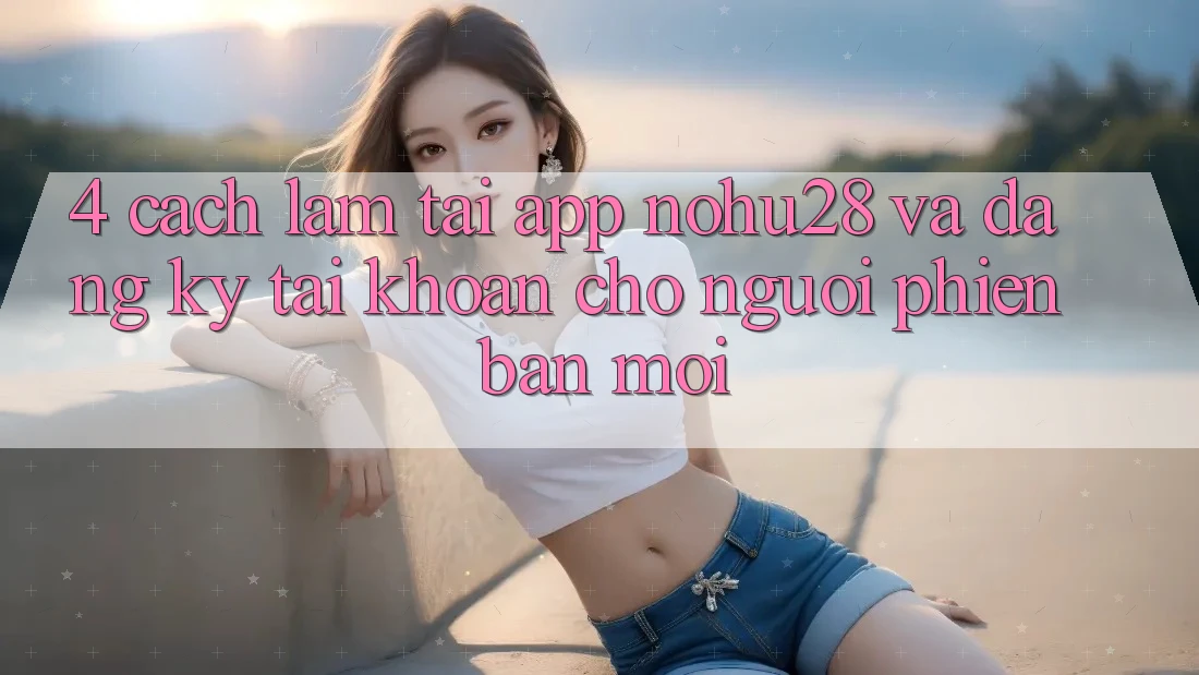 4. Cách làm Tải App Nohu28 Và Đăng Ký Tài Khoản Cho Người Phiên bản mới 4. Cách làm Tải App Nohu28 Và Đăng Ký Tài Khoản Cho Người Phiên bản mới