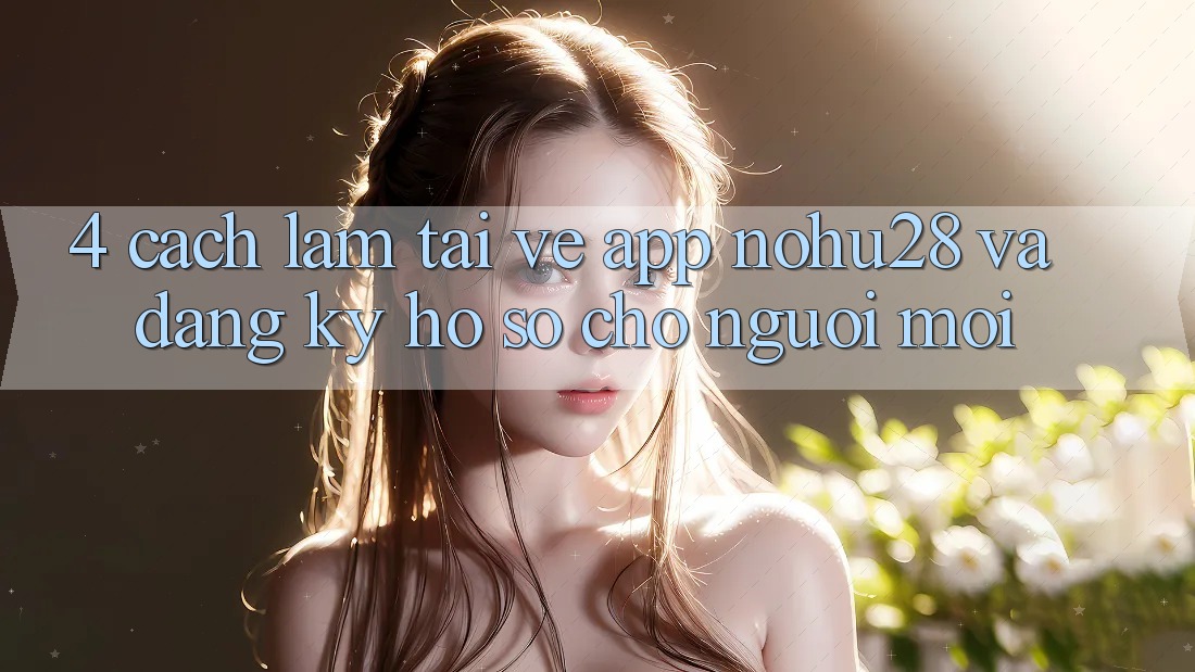 4. Cách làm Tải về App Nohu28 Và Đăng Ký Hồ sơ Cho Người Mới
