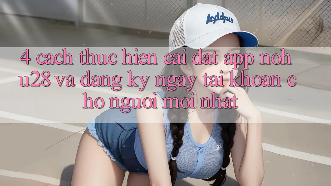 4. Cách thực hiện Cài đặt App Nohu28 Và Đăng ký ngay Tài Khoản Cho Người Mới nhất